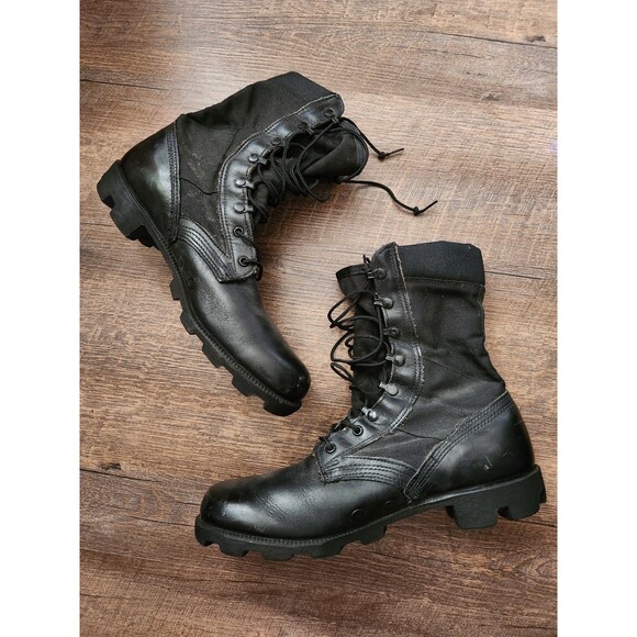 Mens 11 military issue spike protective combat boots - Picture 1 of 7